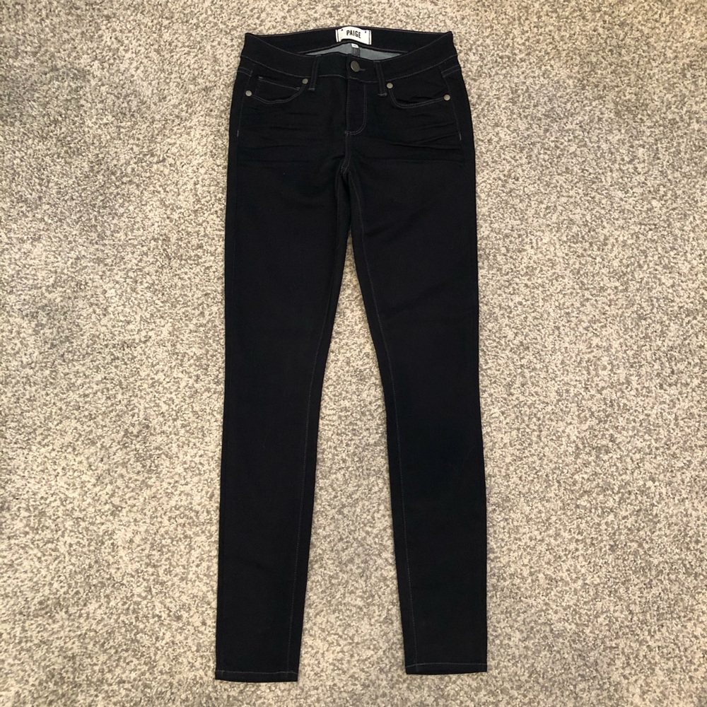 Paige skinny jeans dark wash. NWOT